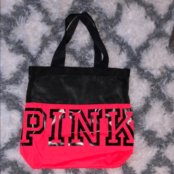 VS Pink Beach Bag - Picture 1 of 4